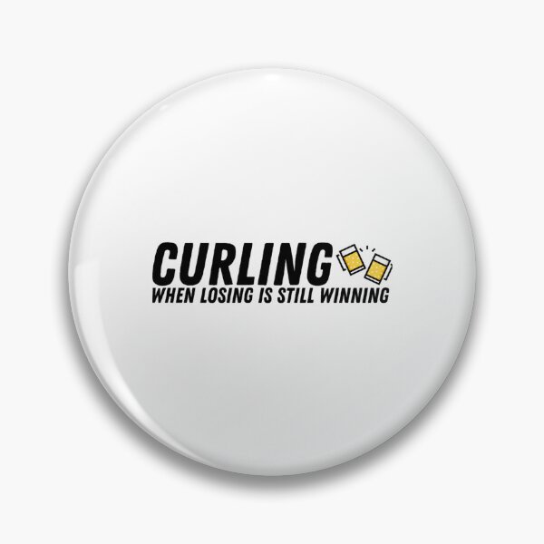 Item preview, Curling - When Losing Is Still Winning - Black (1) designed and sold by dereckgoodwi.
