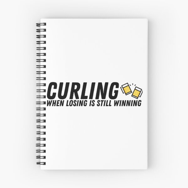 Item preview, Curling - When Losing Is Still Winning - Black (1) designed and sold by dereckgoodwi.