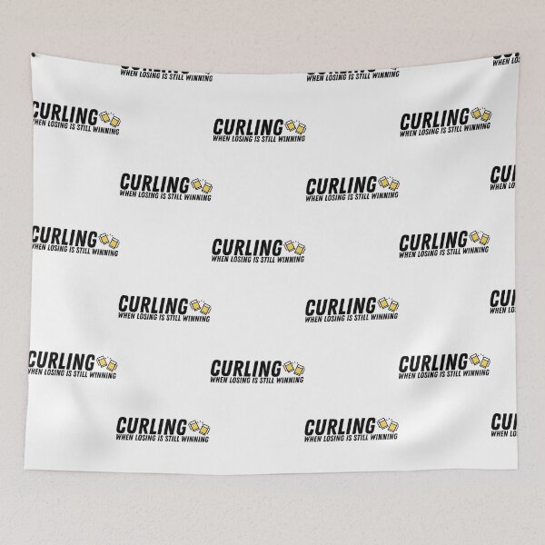 Item preview, Curling - When Losing Is Still Winning - Black (1) designed and sold by dereckgoodwi.