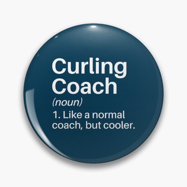 Item preview, Curling Coach Funny Definition Curling Coach Gift - Curling Player designed and sold by dereckgoodwi.