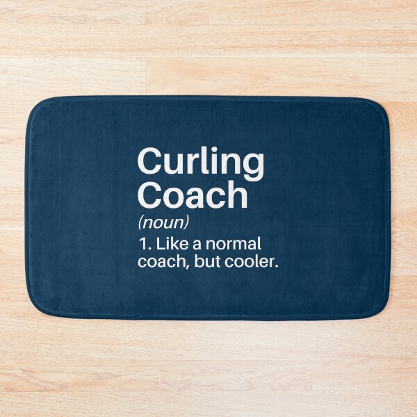Item preview, Curling Coach Funny Definition Curling Coach Gift - Curling Player designed and sold by dereckgoodwi.