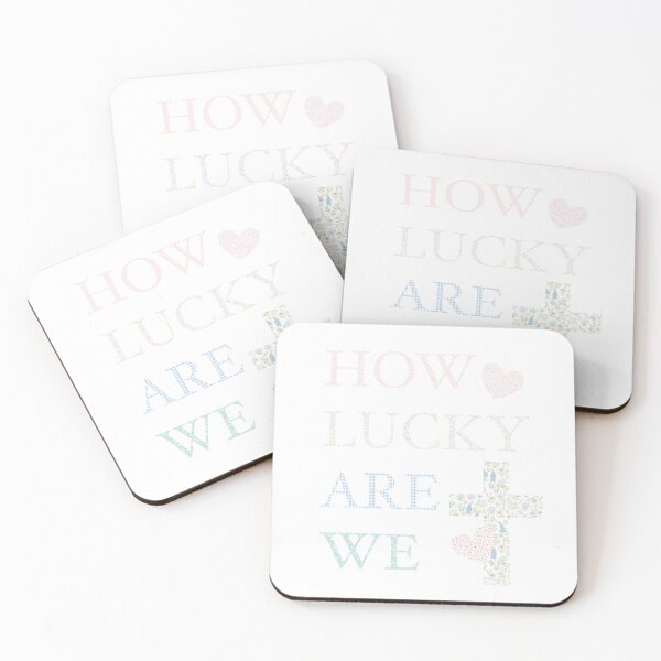 Item preview, How Lucky Are We designed and sold by Lil Bits Art.