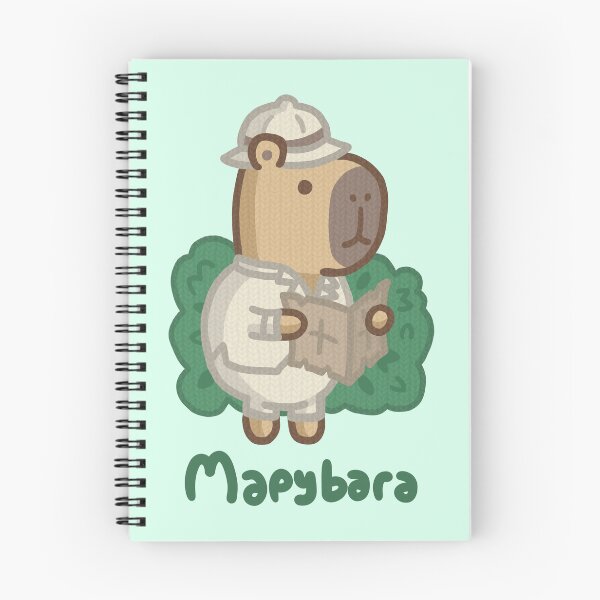 Item preview, Mapybara (with text) designed and sold by CamelCactus.