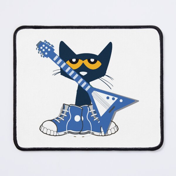 Item preview, Pete the cat rocking in blue shoes and blue guitar Classic T-Shirt designed and sold by juliett3dana.