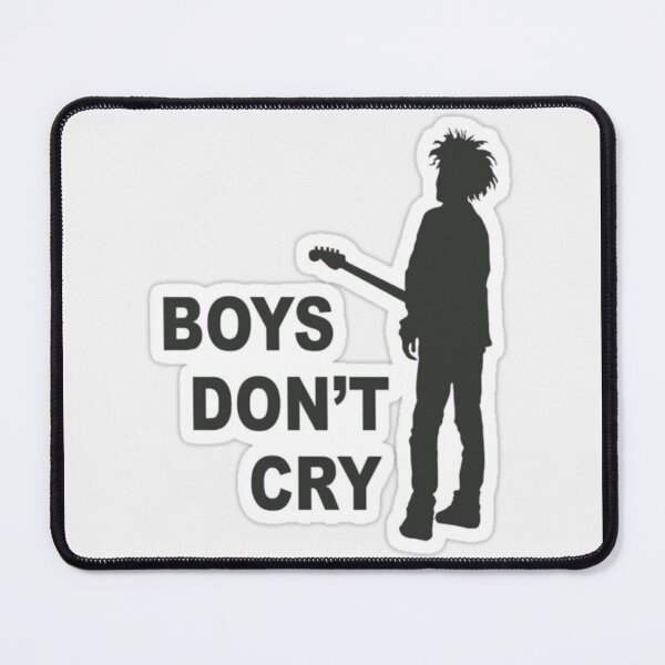 Item preview, The Cure Poster Boys Don’t Cry Print, Gothic Rock Wall Art, Alternative Band Silhouette Artwork designed and sold by batcaveshirts.