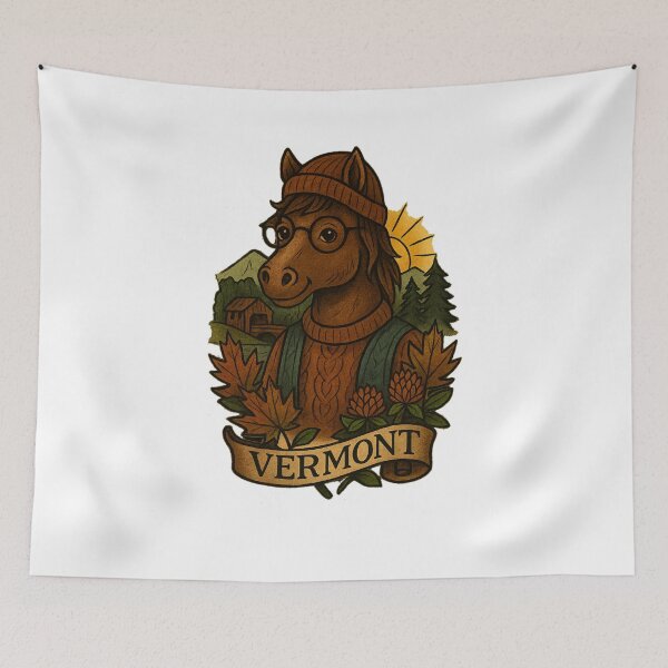 Item preview, Vermont Horse State Pride – Welcome & Going Away Gift – Fifty Nifty Collection designed and sold by Zippitydodads.
