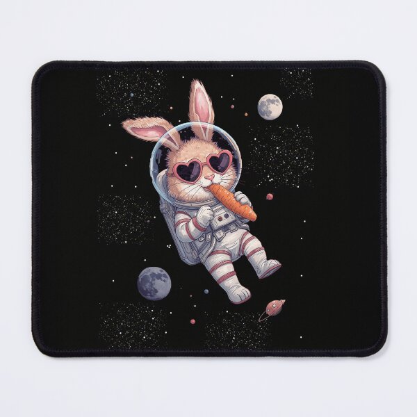 Item preview, Cute Bunny Astronaut in Space designed and sold by ZZEE--Lifestyle.