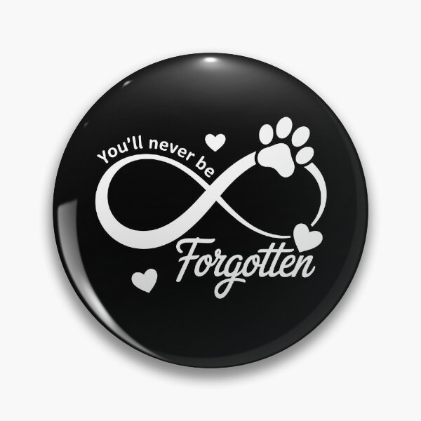 Item preview, Dog Memorial - You'll Never Be Forgotten designed and sold by theartfulaspie.