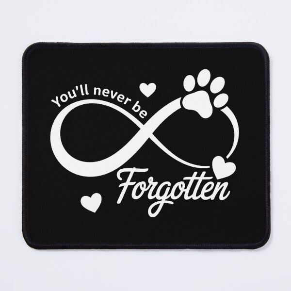 Item preview, Dog Memorial - You'll Never Be Forgotten designed and sold by theartfulaspie.