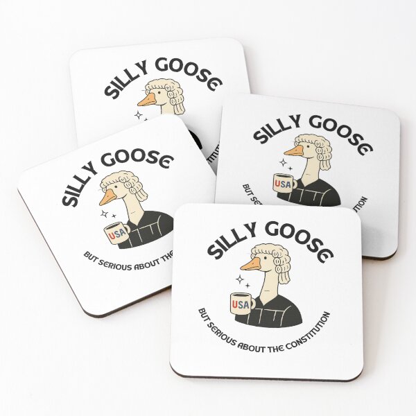 Item preview, Silly Goose Judge USA Coffee Mug Illustration – Patriotic Cartoon Graphic designed and sold by DailyDrivesct.