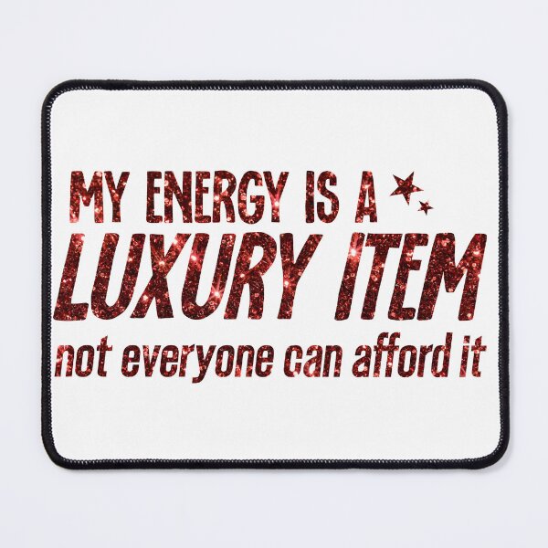 Item preview, Self Love Quote My Energy Luxury Design designed and sold by YourArt7.