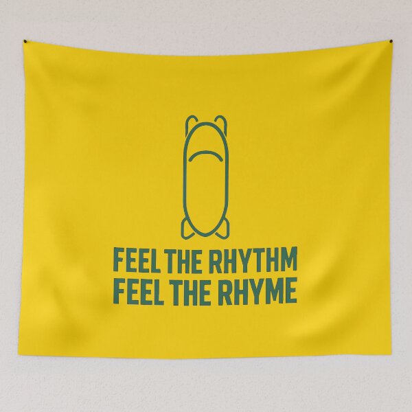 Item preview, Cool Runnings – Feel the Rhythm Feel the Rhyme Bobsled Design designed and sold by BackstopAndCo.