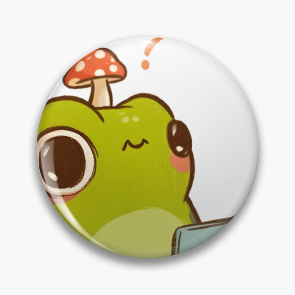Item preview, adorable frog cartoon fun style designed and sold by Stego-Drake.