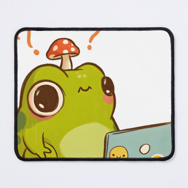 Item preview, adorable frog cartoon fun style designed and sold by Stego-Drake.