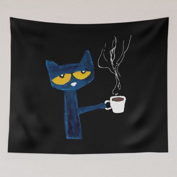 Item preview, funny black cat drink coffee  Classic T-Shirt designed and sold by juliett3dana.
