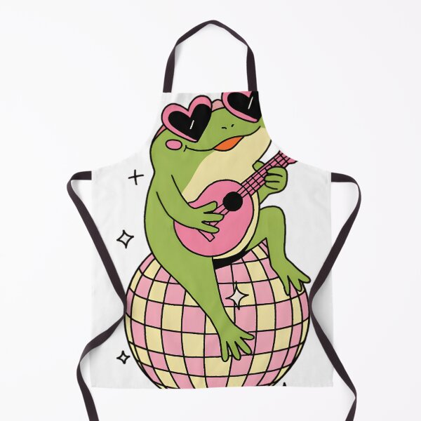 Item preview, cute frog illustration kawaii animal designed and sold by Stego-Drake.