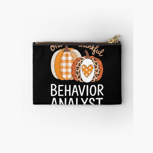 Item preview, Behavior Analyst Fun Thanksgiving Therapist Psychologist designed and sold by savrmiller.