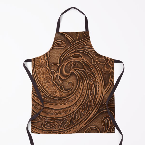 Item preview, Embossed Leather Pattern Design | Western Tooled Leather Texture | Rustic Faux Leather Look designed and sold by CoastalEmp.
