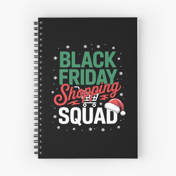 Item preview, Black Friday Shopping Squad Christmas Black Shopping Family designed and sold by savrmiller.