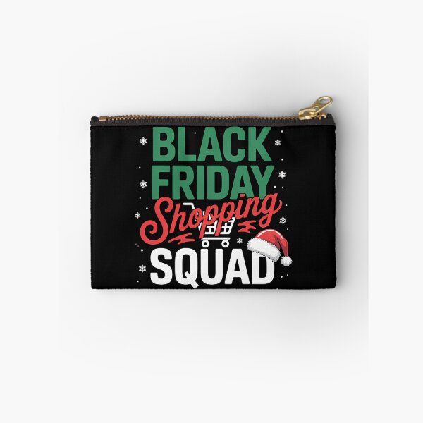 Item preview, Black Friday Shopping Squad Christmas Black Shopping Family designed and sold by savrmiller.