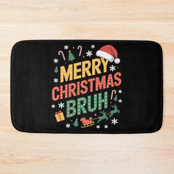 Item preview, Bruh Christmas Bruh Merry Christmas designed and sold by savrmiller.