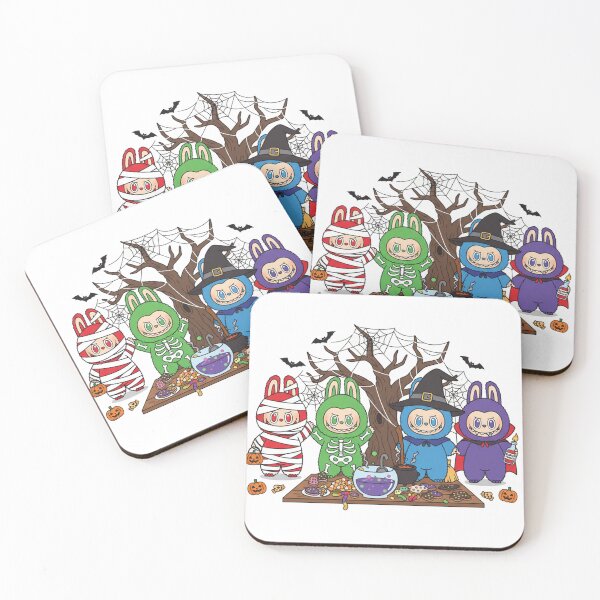 Item preview, THE MONSTERS Halloween Party Costumes Vinyl Face designed and sold by TinaDu-.