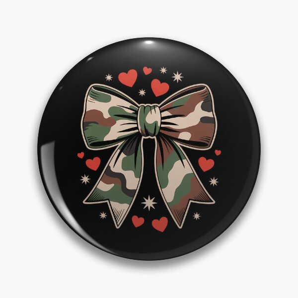 Item preview, Camouflage Bow Coquette Bow Hunting designed and sold by savrmiller.