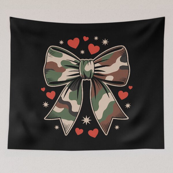 Item preview, Camouflage Bow Coquette Bow Hunting designed and sold by savrmiller.