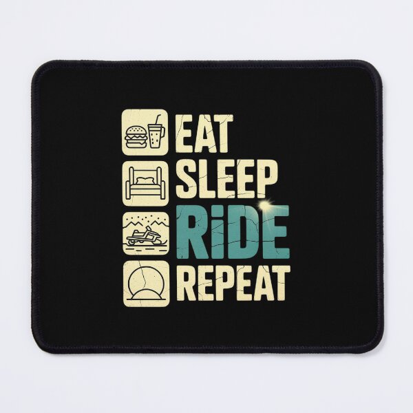Item preview, Snowboarding Snowboard Ride Eat Sleep Ride Repeat designed and sold by AmparoBoyle.