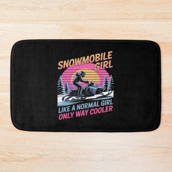 Item preview, Snowmobile Girl Winter Sport Snowmobiling designed and sold by DrewLeuschke.