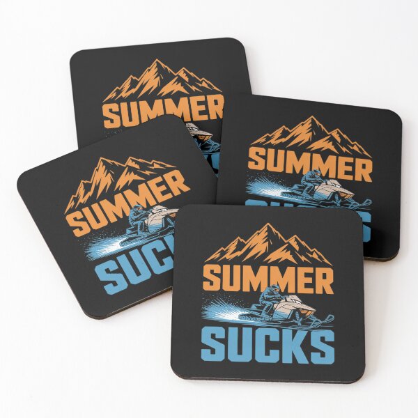 Item preview, Snowmobile Sled Winter Sport Summer Sucks Snowmobiling designed and sold by HaileyRobel.