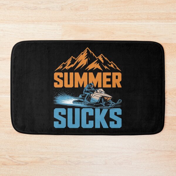 Item preview, Snowmobile Sled Winter Sport Summer Sucks Snowmobiling designed and sold by HaileyRobel.