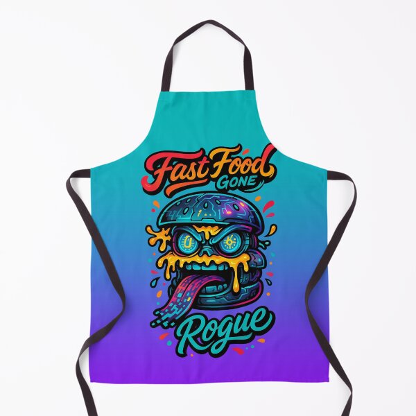 Item preview, Fast Food Gone Rogue | Halloween Burger designed and sold by Xpression876.