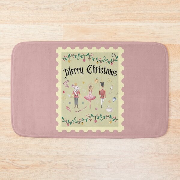 Item preview, Pink Nutcracker Christmas Stamp                     designed and sold by Forevermore.