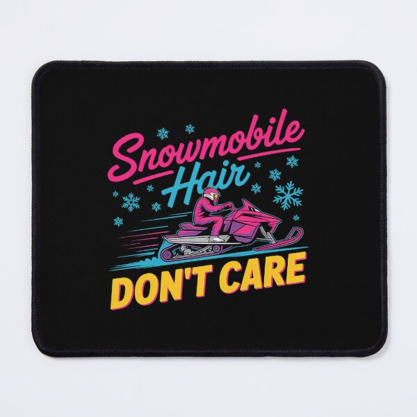 Item preview, Snowmobiling Sled Winter Sport Snowmobile Hair Don't Care designed and sold by AmparoBoyle.