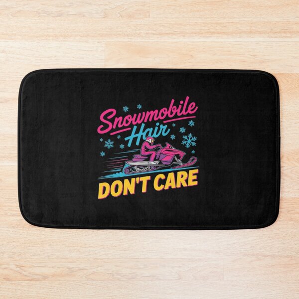 Item preview, Snowmobiling Sled Winter Sport Snowmobile Hair Don't Care designed and sold by AmparoBoyle.
