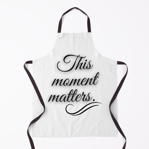 Item preview, This moment matters Quote graphic Art designed and sold by cosmiccircles01.