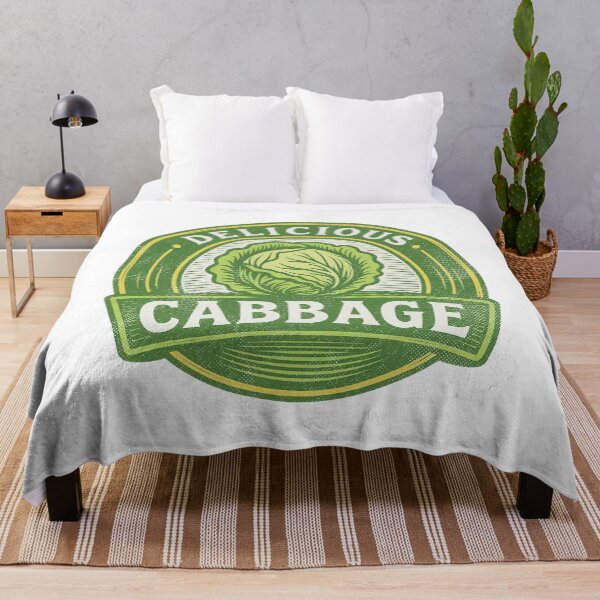 Item preview, Retro Delicious Cabbage Logo designed and sold by UNK-Fatigues.
