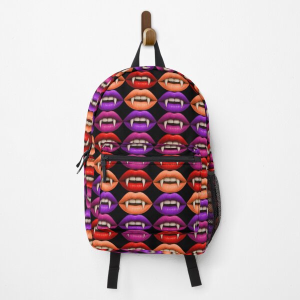 Item preview, Colorful Vampire Lips Pattern designed and sold by BeJolley.