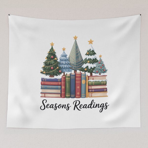 Item preview, Seasons Readings All Booked For Christmas Books Club designed and sold by DrewLeuschke.