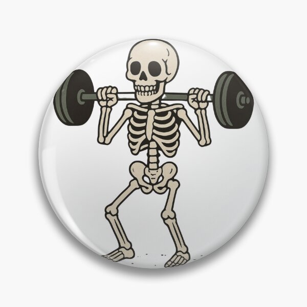 Item preview, Creep It Real at the Gym Funny Skeleton Weightlifting Design designed and sold by Bmd4Fitness.