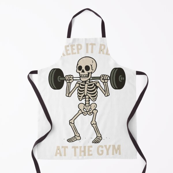 Item preview, Creep It Real at the Gym Funny Skeleton Weightlifting Design designed and sold by Bmd4Fitness.