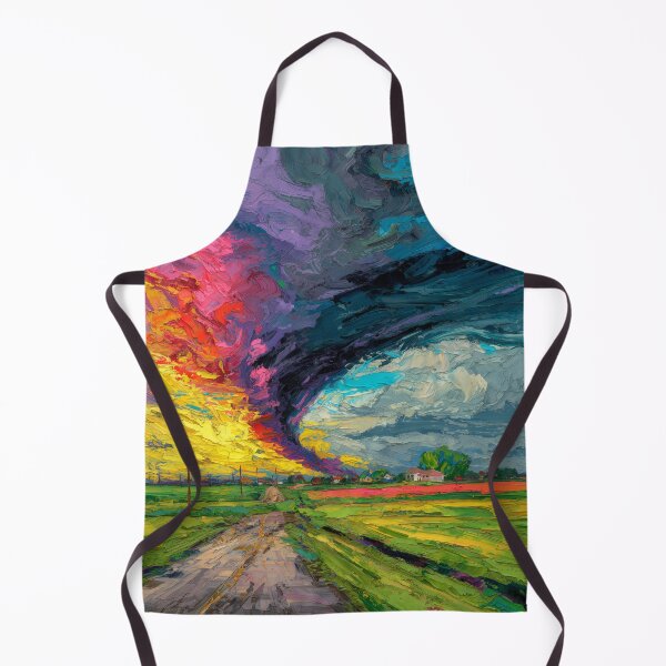 Item preview, Neon Supercell Over County Road designed and sold by ArgentoArt.