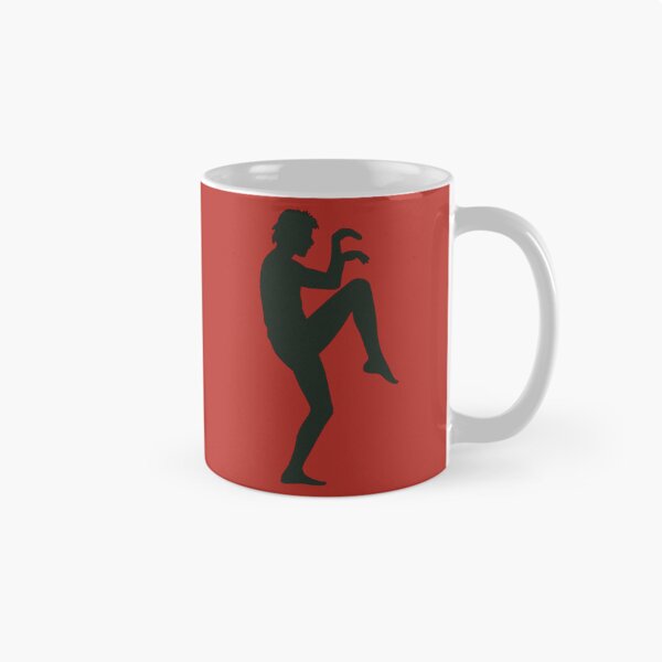 Item preview, Karate Kid Crane Kick Silhouette – Classic Martial Arts Movie Design designed and sold by BackstopAndCo.