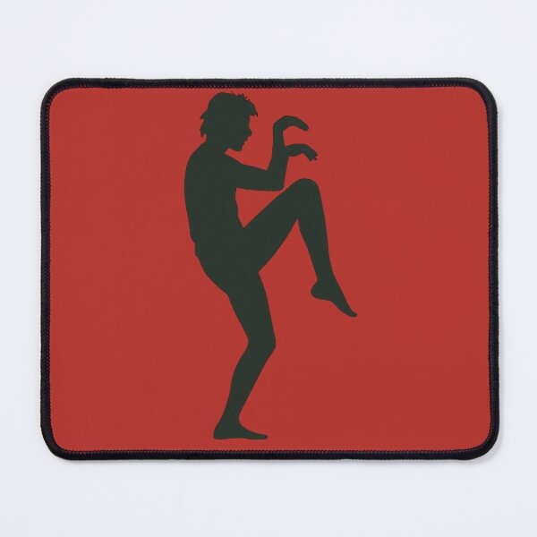 Item preview, Karate Kid Crane Kick Silhouette – Classic Martial Arts Movie Design designed and sold by BackstopAndCo.