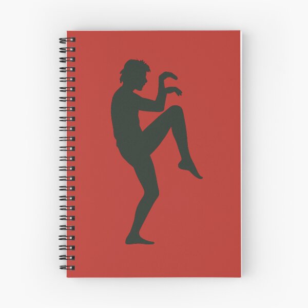 Item preview, Karate Kid Crane Kick Silhouette – Classic Martial Arts Movie Design designed and sold by BackstopAndCo.