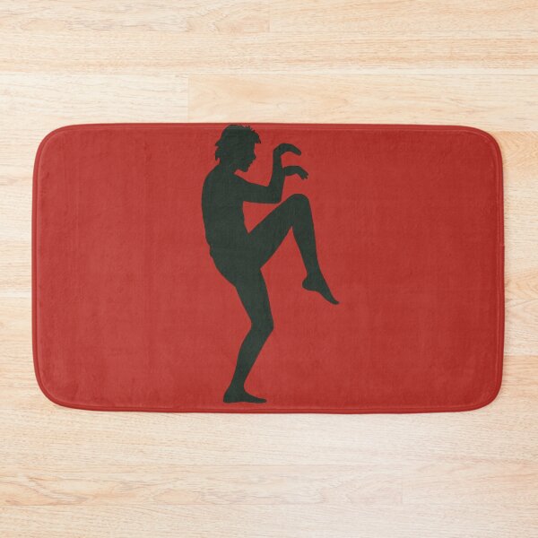 Item preview, Karate Kid Crane Kick Silhouette – Classic Martial Arts Movie Design designed and sold by BackstopAndCo.