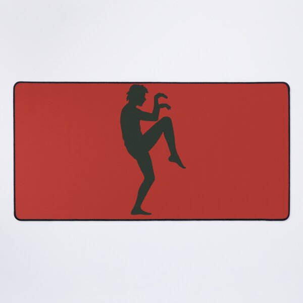 Item preview, Karate Kid Crane Kick Silhouette – Classic Martial Arts Movie Design designed and sold by BackstopAndCo.