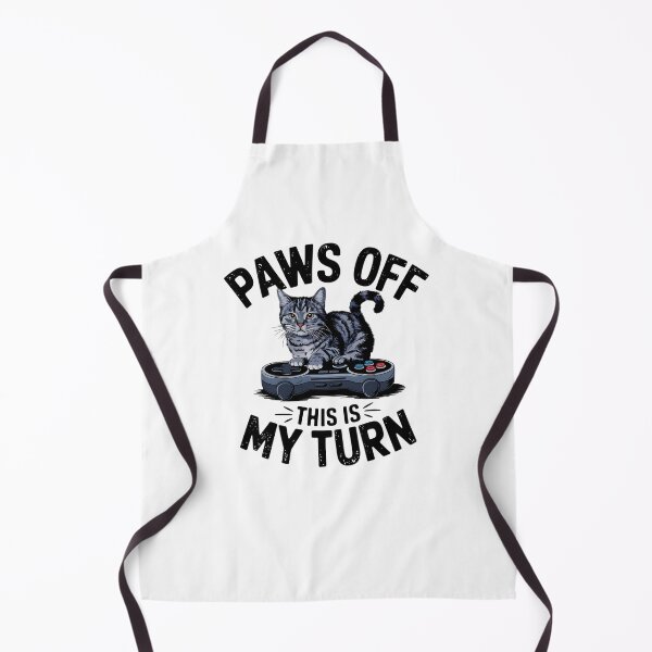 Item preview, Paws Off – Cat Gamer Controller Kitty designed and sold by Taans-Creation.