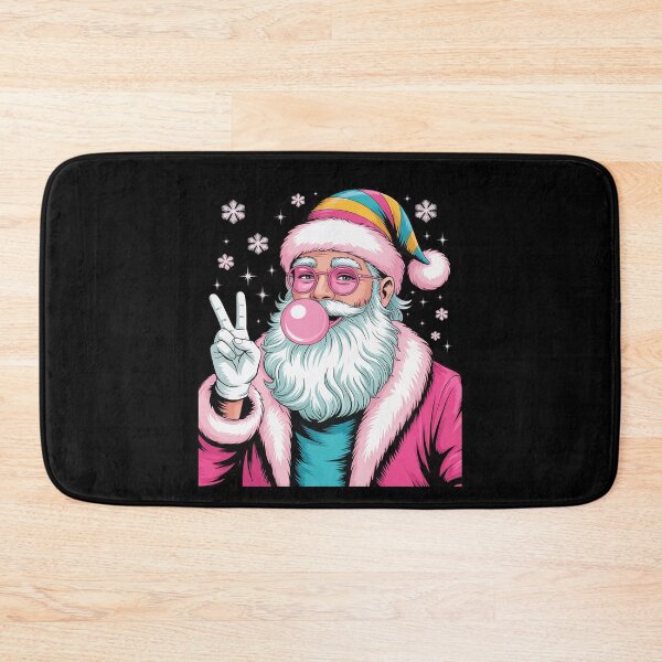 Item preview, Preppy Santa Bubblegum Christmas designed and sold by FranzFriesen.